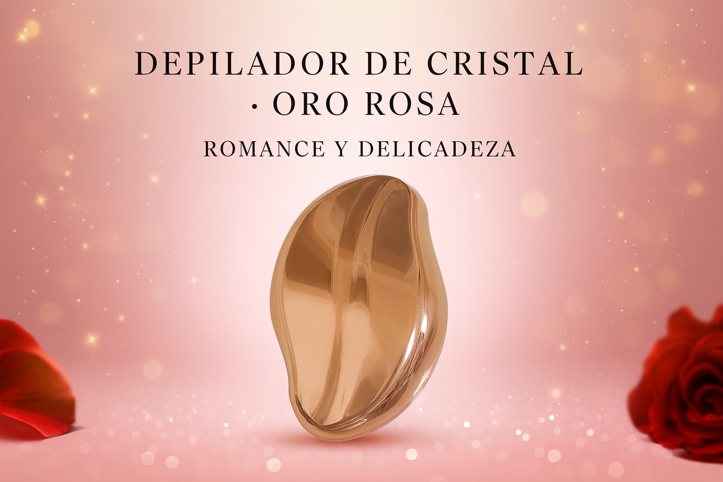 Depilador oro rosa